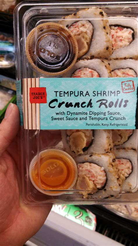 Trader Joe S Tempura Shrimp Crunch Rolls Eating At Joes