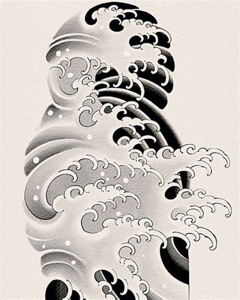 Traditional Japanese Water Tattoo Designs Traditional Japanese Water Tattoo Designs