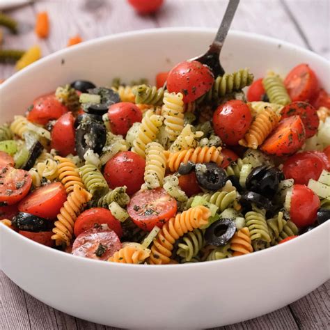Tri Color Italian Pasta Salad