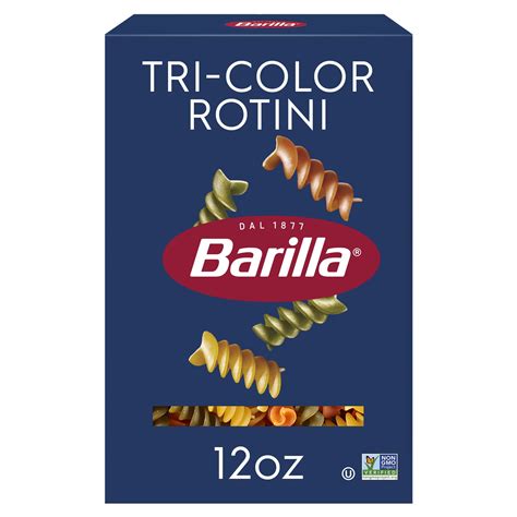 Tri Color Rotini Market Basket