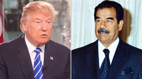 Trump Praises Saddam Hussein Because He Amp 39 Killed Terrorists Amp 39
