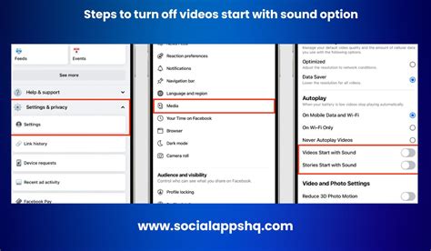 Turning Off Facebook Sounds