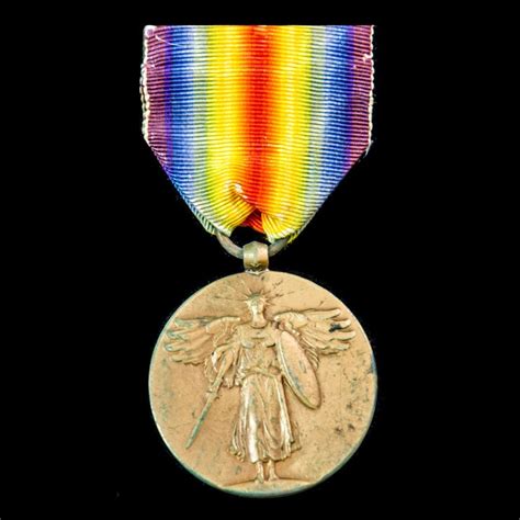 United States Of America World War 1 Victory Medal 1917 1920 Original