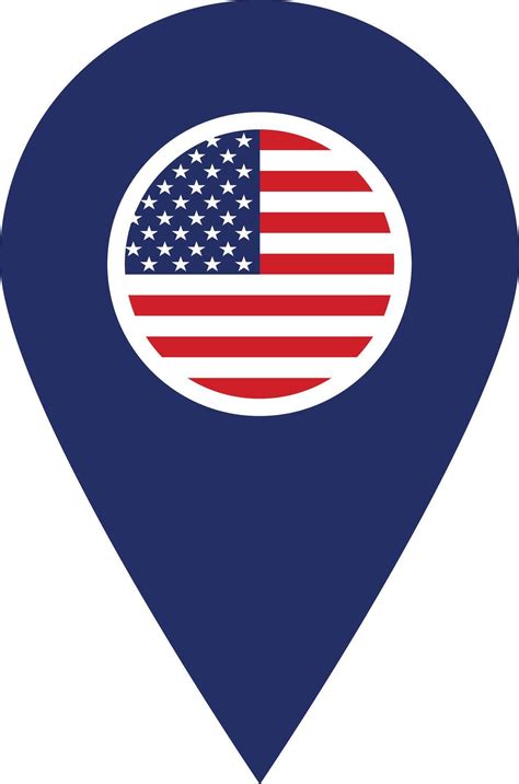 Usa Canada Flag Icon Usa Flag Pin Map Free Transparent Png Clipart Images Download