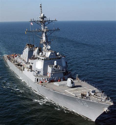 Uss The Sullivans Ddg 68 Arleigh Burke Class Destroyer Us Navy