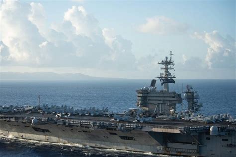 Uss Theodore Roosevelt Strike Group Leaves For Deployment Upi Com