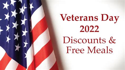 Veterans Day 2022 Free Meals Discounts And Offers Nevada Department