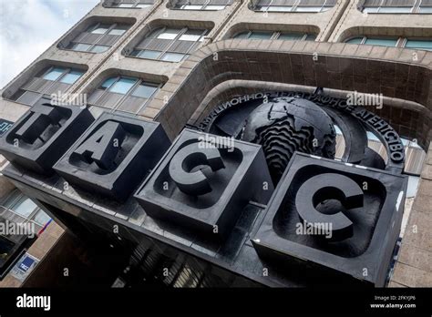 View Of The Logo Of The Tass Russian Major News Agency At The Agency Headquarter In The Center Of Moscow Russia Tass Is The Largest Russian News Agency And One Of The