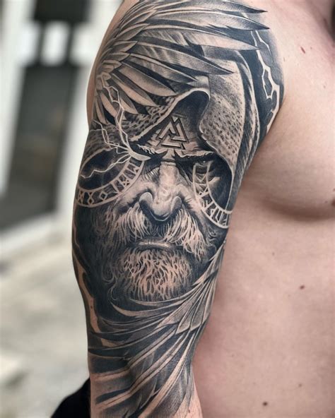 Viking Shoulder Tattoo Ideas At Heriberto Barry Blog