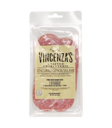 Vincenza S Sliced Genoa Salami 4 Oz Vincenza S Sliced Genoa Salami 4 Oz