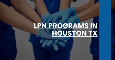 Vocational Nursing Programs In Houston Lvn Program Houston
