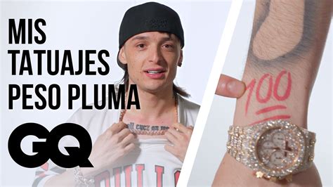 Watch Peso Pluma Explica Sus Tatuajes Mis Procesos Gq Watch Peso Pluma Explica Sus Tatuajes Mis Procesos Gq