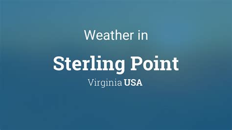 Weather For Sterling Virginia Usa Weather For Sterling Virginia Usa