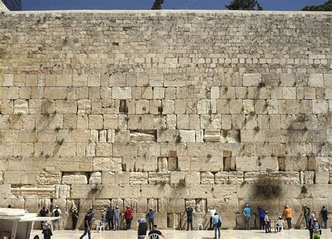 Western Wall Jerusalem Stock Image C040 6857 Science Photo Library