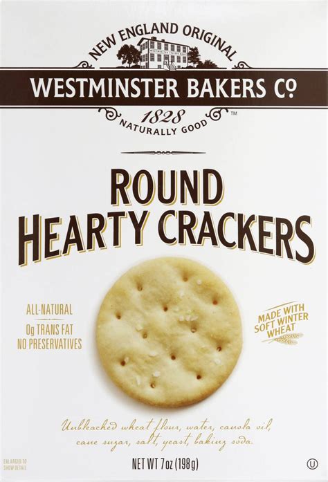 Westminster Bakers Co Round Hearty Crackers Delivery Near Me Order
