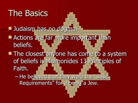 What Do Jews Believe In