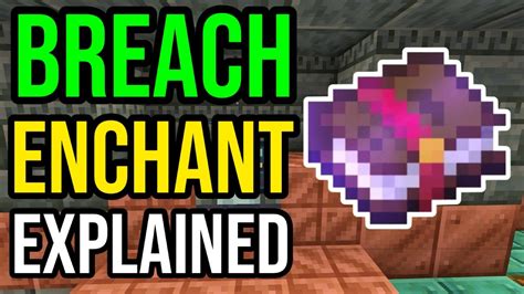What Does Breach Do In Minecraft