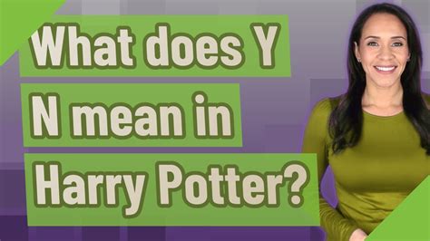 What Does Y/N Mean