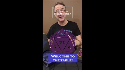What Is Min Maxing Welcome To The Table