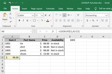 What Is The Lookup Function In Excel How Do You Use It