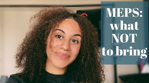 What Not To Bring To Meps Air Force Update At End Youtube