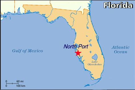 Where Is North Port Fl Usa Location Map Of North Port Florida