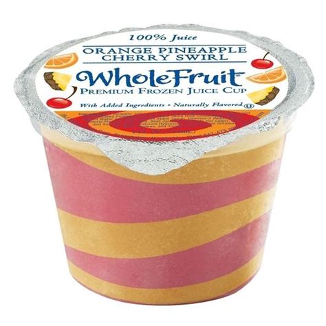 Whole Fruit Frozen Juice Cup
