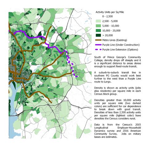 Why It Makes Sense To Extend The Purple Line To Largo But Not National Harbor D C Policy Center