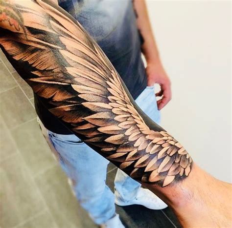 Wings Tattoo For Arm Tattoo Style Trends