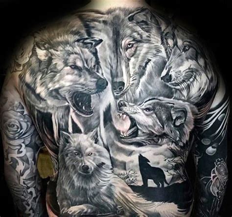 Wolf Tattoo Back Wolf Tattoo Back