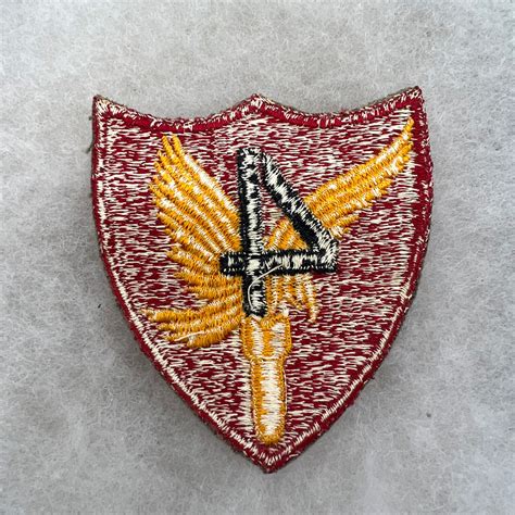 Ww2 Us Marine Corps 4Th Marine Air Wing Patch Scarce Fitzkee