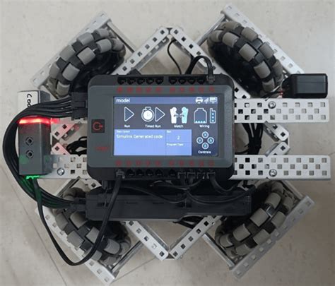X Drive Robot Navigation With Vex V5 Gps Sensor Matlab Amp Simulink