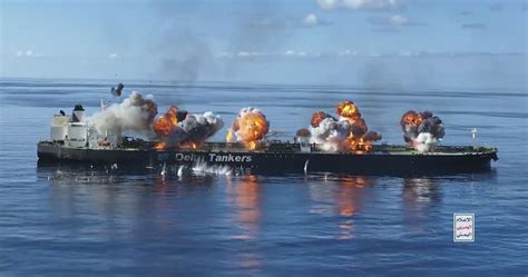 Yemen S Houthi Rebels Suspected Of Firing Missiles At A Container Ship As An Oil Tanker Burns Orissapost