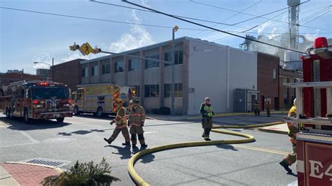 York County Paper Mill Fire Injures Two Firefighters