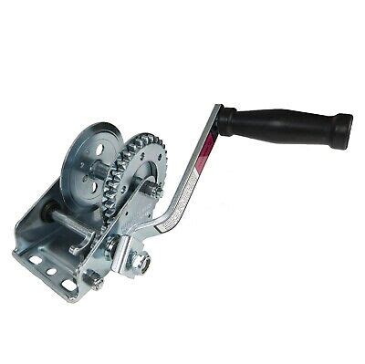 Zinc Plated Single Speed Trailer Winch 1400 Lbs Ebay