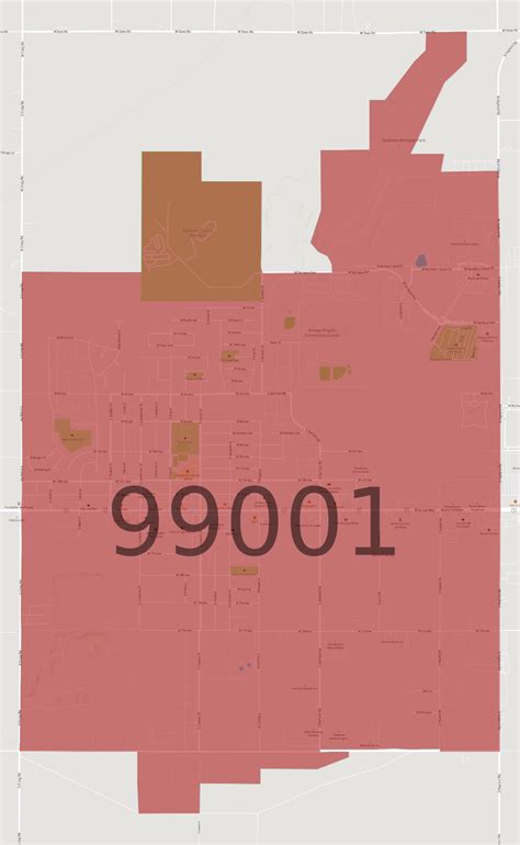 Zip Code 99001 Airway Heights Atlasbig Com