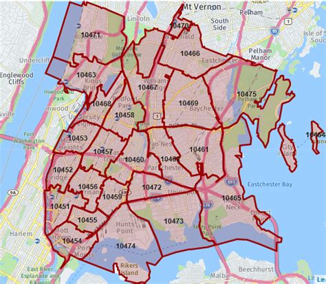 Zip Code Bronx Nueva York