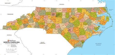 Zip Code Map For North Carolina 27455 Buy Zip Code Map Of North