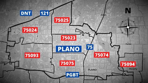 Zip Codes Plano Texas